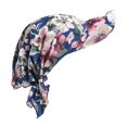thumbnail image 1 of Visera con ala, pañuelo estampado para la cabeza, bandana, turbante, gorro para la cabeza, para la playa y actividades al aire libre. Azul, 1 of 9