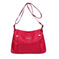 thumbnail image 4 of Bolsa de hombro de nailon para mujer, cruzado diario de gran capacidad para mujer (rojo) Ehuebsd Para Estrenar, 4 of 7