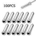 thumbnail image 1 of 100 Pcs Embouts de Câble Intérieur pour Frein de Vélo Vtt, 1 of 1