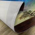 thumbnail image 5 of Ambesonne Tree Place Mats Set of 4, Surreal Sky Field Ombre, Standard Size, Blue Lime Brown, 5 of 6