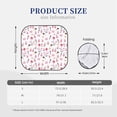 thumbnail image 3 of Haiem Cute Poodle Dog Car Windshield Sun Shade (2 Pieces) Foldable Windshield Sun Shade Car Accessories for Truck SUV Pickup-Medium, 3 of 7