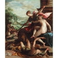 thumbnail image 2 of Hans von Aachen 20x24 Black Ornate Framed Double Matted Museum Art Print Titled: The Triumph of Truth (ca. 1598), 2 of 5