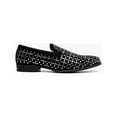 thumbnail image 2 of Stacy Adams Stallford Rhinestone Slip On Shoes Black Multi 25698-009, 2 of 7