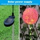 thumbnail image 4 of Modos de iluminación Luces solares con forma de flor Decoración navideña para patio, jardín y césped, 4 of 5