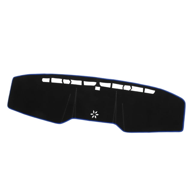 Unique Bargains Tapis de Protection pour Tableau de Bord de Voiture Compatible avec Ford Mustang 2015-2022 Polyester Bleu