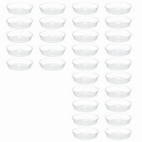 Garden Plant Bottom Tray Round Flower Pot Base Plastic Waterproof Non-Slip Transparent Plant Drip Tray 15cm