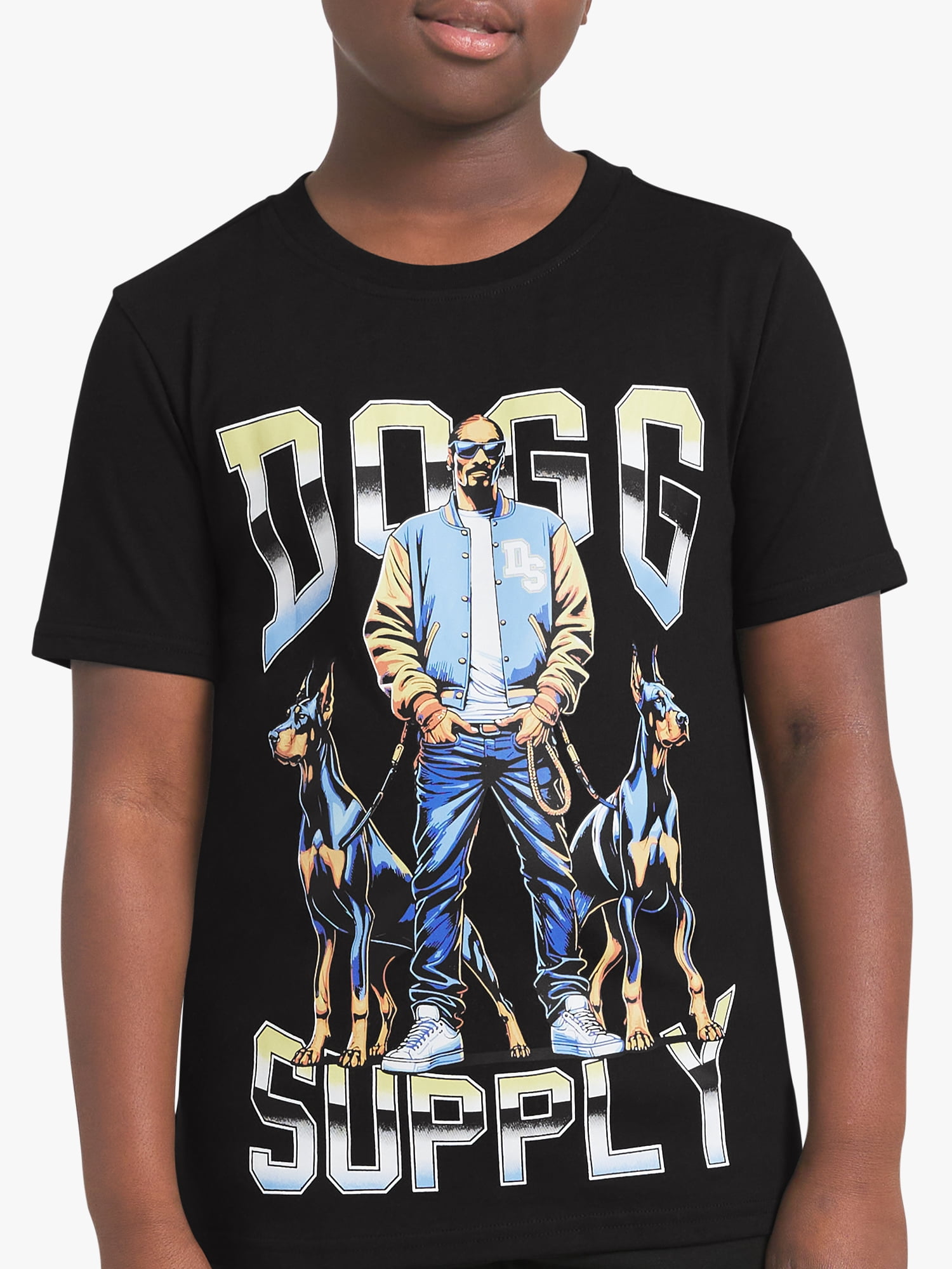 Dogg Supply by Snoop Dogg Little Boys & Big Boys Short Sleeve Graphic Tee, Sizes 4-18