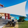 thumbnail image 2 of Jane Stone Sun Shade Sail Canopy 7'X7'X9.9'Customized Triangle Shade Cloth Canopy Tent for Outdoor UV Protection，Light Grey, 2 of 6