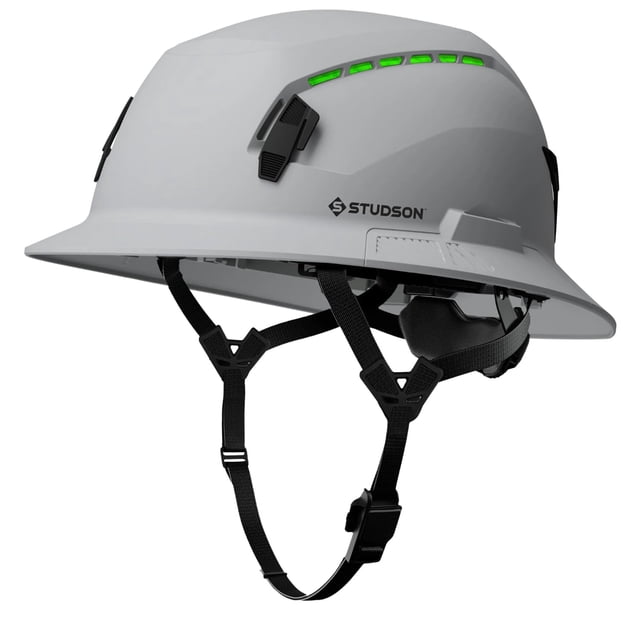 Casco STUDSON SHK-1 con Visera Completa Ventilada Talla Única Gris
