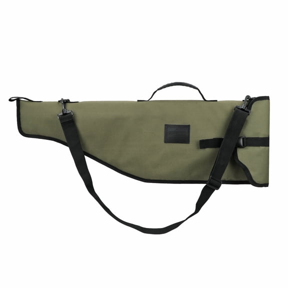 TOURBON Nylon Bag for Hunting Shotgun, Scabbard Carrying Slip Bag Green