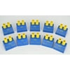 Eisco Labs Resistance Unit Kit, 10 - 200 Ohms, Set of 10
