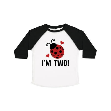 

Inktastic Ladybug 2nd Birthday Cute 2 Year Old Gift Toddler Toddler Girl T-Shirt