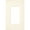 Ivory, variant on Lutron Cw-1-Wh 1-Gang Claro Wall Plate, White