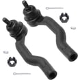 thumbnail image 2 of Detroit Axle - Front Outer Tie Rods for 2007-2014 Ford Edge, 2007-2015 Lincoln MKX, 2 Outer Tie Rod End Links 2008 2009 2010 2011 2012 2013 Replacement, 2 of 7