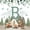 Green White B, variant on Catabedysis Personalized Camper Gifts 7-Piece Twin Bedding,Rustic Cabin Deer Monogrammed N Bedding Comforter Set For Boys,Polkadot Reversible