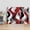 Red, variant on Red Black Grey Wall Art for Living Room, Canvas Picture Wall Decor for Bathroom Bedroom, Moire Modern Artwork Abstract Painting Artwork for Office Kitchen Hallway Dining Room Home Decorations 16"x20"