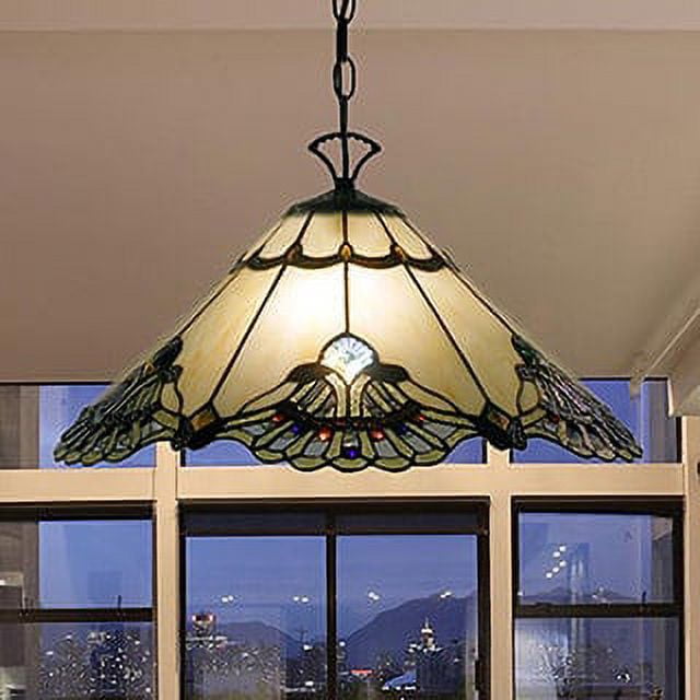 Warehouse of Tiffany Tiffany-style  Courtesan 16-inch Hanging Lamp
