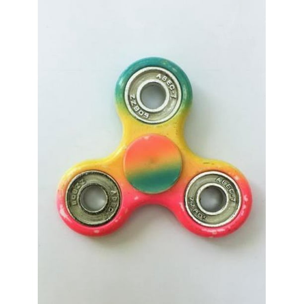 Tri Hand Spinner Fidget Spinners Rainbow Cotton Candy Limited Design Toy Stress Reducer Ball Bearing May Help With Add Adhd Anxiety And Autism Adult Children Walmart Com Walmart Com