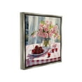 thumbnail image 4 of Stupell Industries Spring Still Life on Plaid Food & Beverage Painting Gray Floater Framed Canvas Art Print Wall Art, 18 x 18, 4 of 10