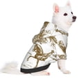 thumbnail image 2 of Salouo Horse Rider In Field Pattern Small Dog Hoodie Sweatshirts Dog Clothes Coat Clothing Puppy Sweater Outfit Pullover Pet Winter Coat Sweater Outfit-Small, 2 of 7