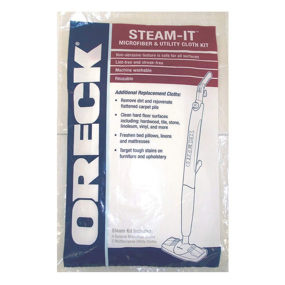 Oreck SteamIt Microfiber Replacement STEAMKITLR Set of 6