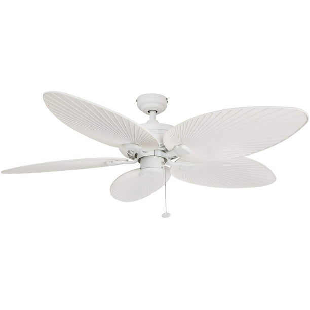 Honeywell Ceiling Fans 50200 Palm Island Tropical Indoor Outdoor Fan 52 White Com Honeywell Ceiling Fans 50200 Palm, Palm Leaf Ceiling Fan Blades