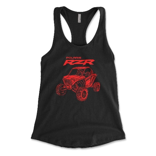 Polaris RZR Women's Fashion Racerback Tank: Style and Comfort