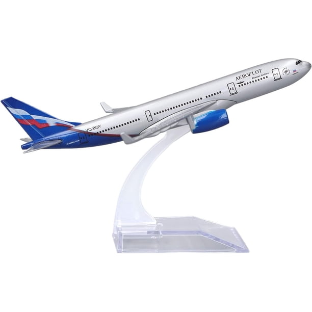 Modelo Avión Juguete, Kit de Construcción Decorativo de Aleación para Exhibición, para Niños Y Adultos, Coleccionable Y
