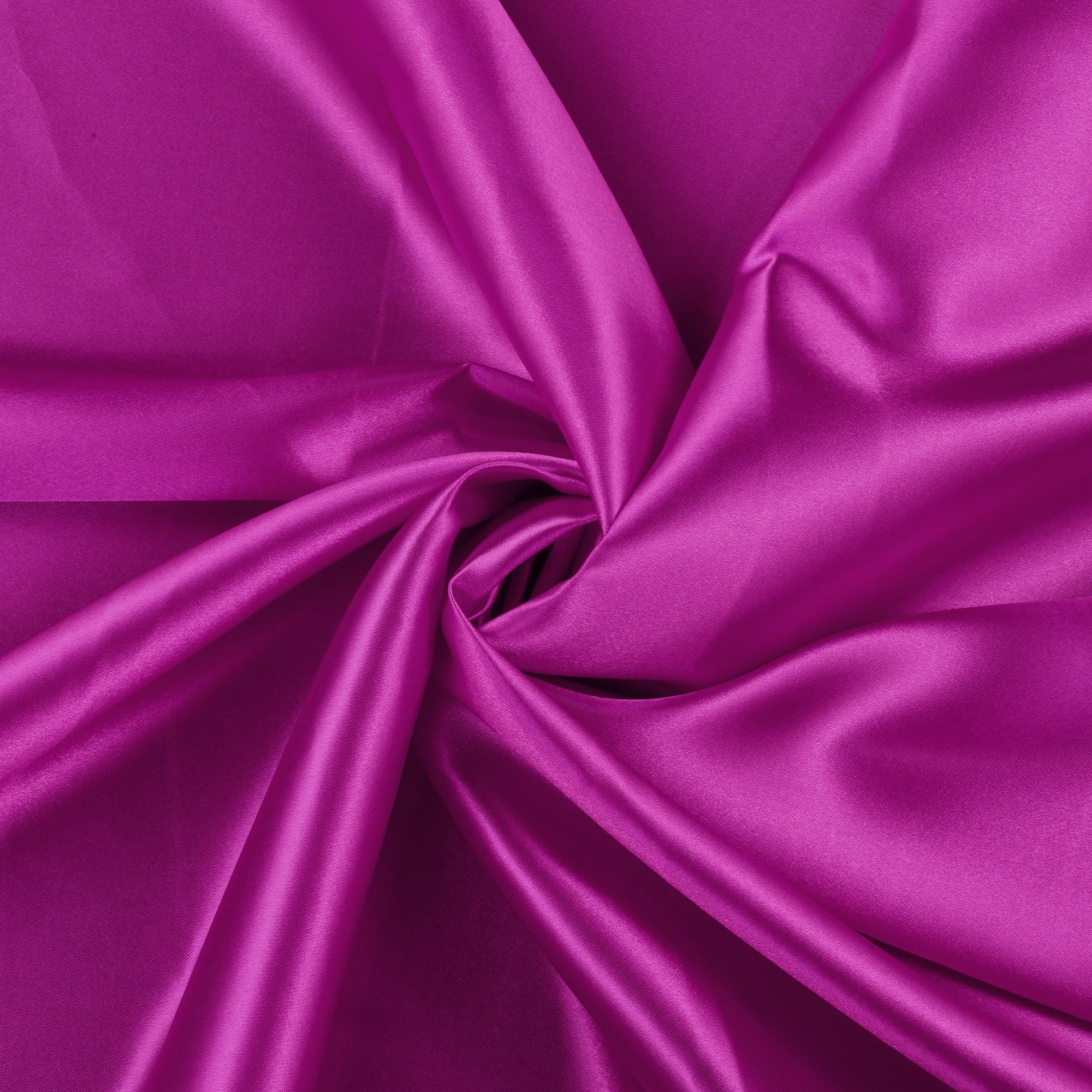 MDS Pack of 20 Yard Charmeuse Bridal SOLID Satin Fabric for Wedding ...