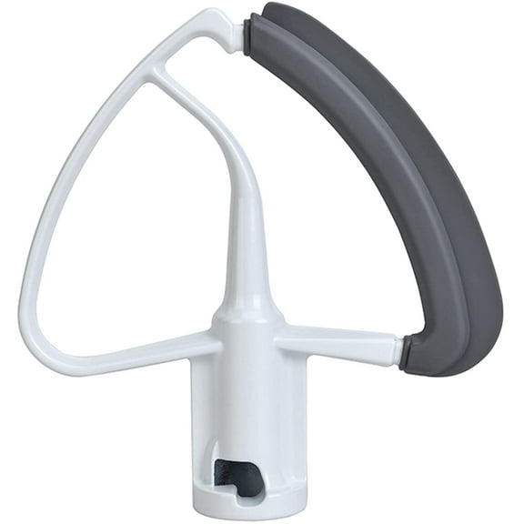 Flex Edge Beater for KitchenAid 4.5-5 QT Tilt-Head Stand Mixer Attachments, Mixer Paddle with Flexible Silicone Edges Bowl Scraper
