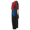 thumbnail image 2 of Body Glove Pro3 2/1mm Short Sleeve Spring Wetsuit, Back Zip, Youth, Size 10, Red, 2 of 5