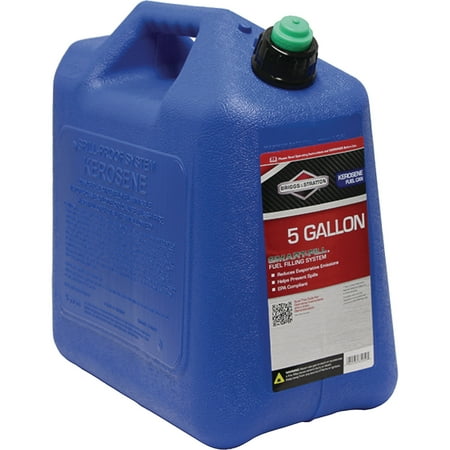 Briggs and Stratton 5-Gallon CARB Kerosene Jerry Jug, Blue