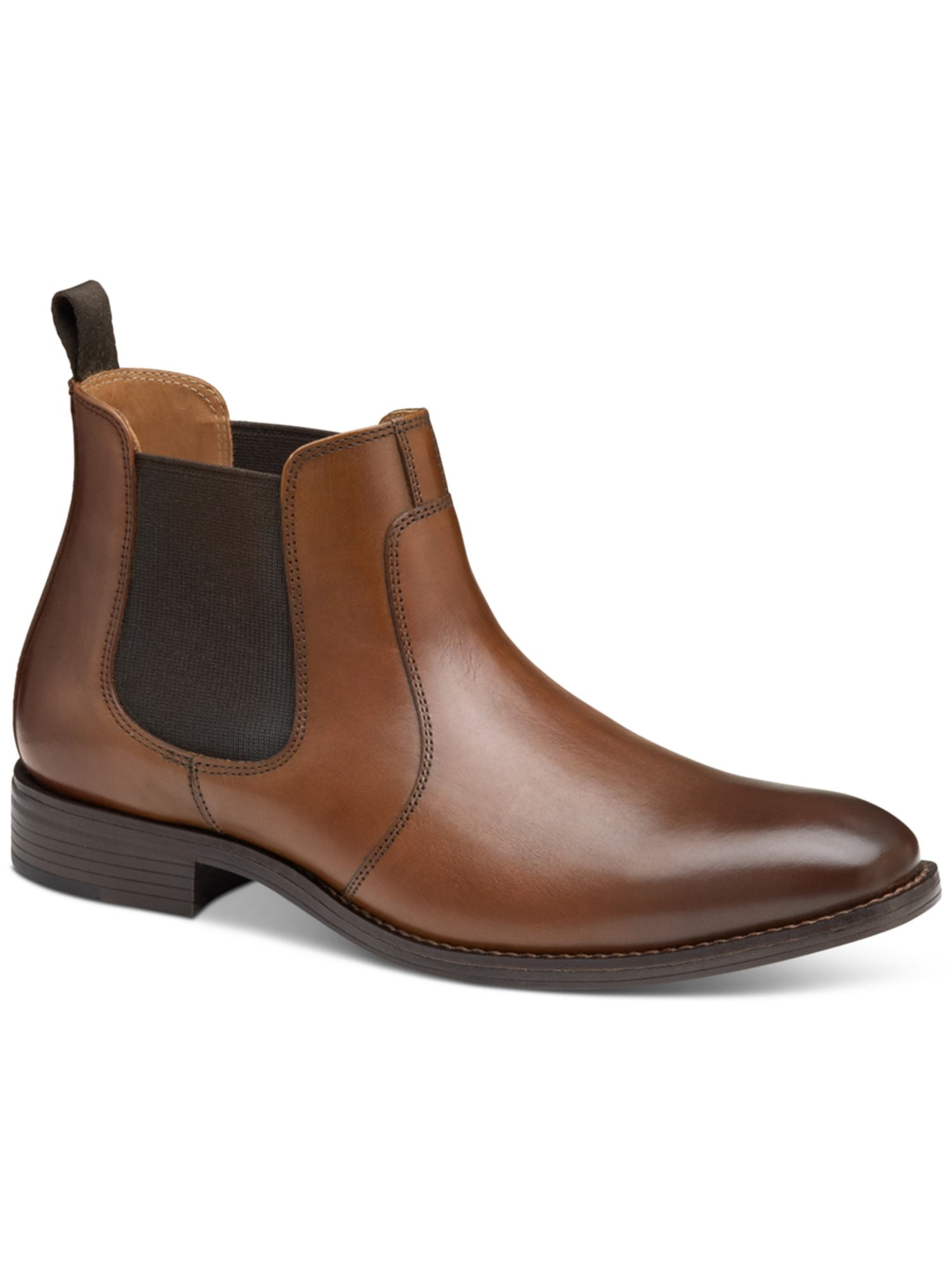 REACTION KENNETH COLE Mens Beige Knock Wingtip Toe Block Heel Chelsea 11.5 M kc-mens-cba32m0014-tau-7_5m-  main image 2