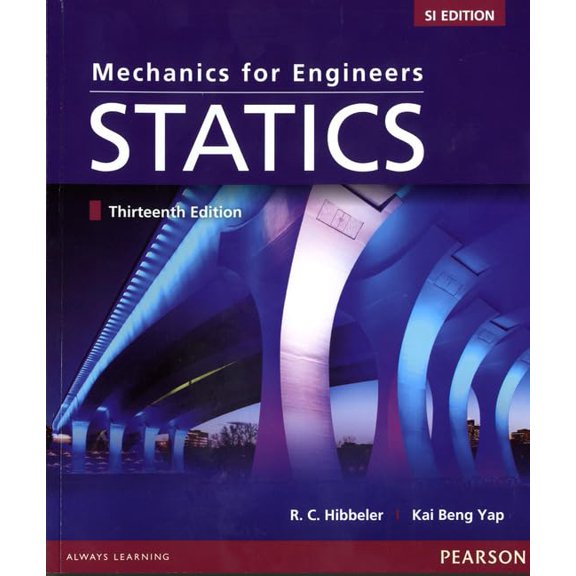 Pre-Owned Mechanics for Engineers Statics Si Editon 13e (Edition 13) (Paperback)