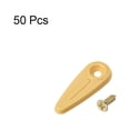 thumbnail image 3 of Frame Turn Button, 3/4" Plastic Indicator Shape w Screws for Hanging Pictures, 50 Pcs (Yellow), 3 of 3
