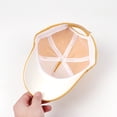 thumbnail image 3 of Baby Boy Girls Kids Easter Rabbit Soft Sunhat Eaves Baseball Cap Sun Hat Beret Yellow, 3 of 4