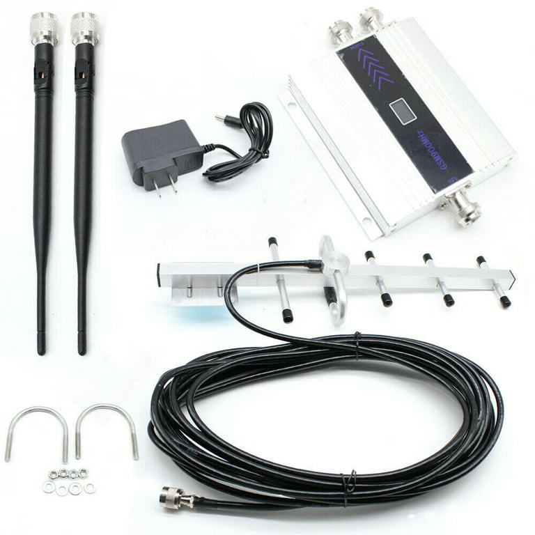 EM Répétiteur Amplificateur GSM 900MHz, Ampli Booster 900MHz 2G 3G kit  Mobile Phone Amplificateur de Signal GSM Répéteur Antenne Kits