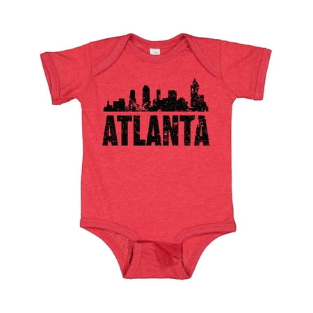 

Inktastic Atlanta Skyline Grunge Gift Baby Boy or Baby Girl Bodysuit
