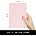 thumbnail image 2 of xianyou-Lined Journal Carnet, (Blush), 252 Pages, Moyen 5.6 Po x 8 Po - 100 GSM Papier Épais – Carnet de Journalisation Couverture Rigide pour Travail, École & Prise de Notes, 2 of 4