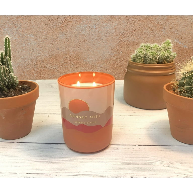 DESERT RAIN WOODEN WICK CANDLE (8 OZ AND 12 OZ SIZES)