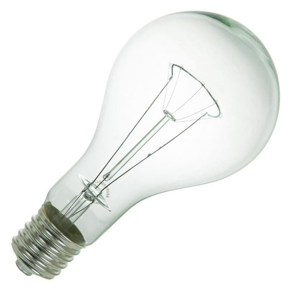 SUNLITE 500w A/CL 130v Mogul Base Clear Bulb