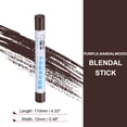 thumbnail image 2 of Uxcell Wood Filler Sticks Wood Furniture Scratch Repair Filler Sticks Furniture Touch Up Markers with Yellow Scraper for Wood Holes Wood Floor Table Door Cabinet, Purple-Sandalwood, 2 of 7