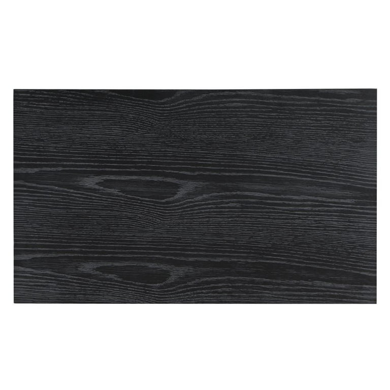 Comfort Pointe Delano 2-Drawer Nightstand, Black Finish, Modern