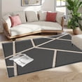thumbnail image 4 of 6.5'x10' runner carpet office floor mat for carpet area rug bedroom under queen bed high pile area rug square area rug, 4 of 10