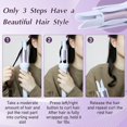 thumbnail image 6 of Automatic Hair Curler with 4 Temperature Settings, Auto-Rotating Ceramic Curling Iron with Anti-Tangle & Anti-Scald Design, 6 of 7
