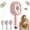Pink, variant on Electric Spray Air Cushion Hair Brush,2026Upgrade 3 in 1 Air Cushion Brush Steam Hair Brush Scalp Massager,Retractable Hairs Massage Brush for Frizzy Hair & Scalp Care,Relieve Hair Tangles & Dryness