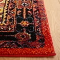 thumbnail image 3 of SAFAVIEH Vintage Hamadan Pascal Oriental Area Rug, Red/Black, 8' x 10', 3 of 8