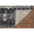 thumbnail image 6 of Contemporary Home Living 2' x 3' Rectangular Geometric Diamond Area Throw Rug - Gray and Charcoal, 6 of 7