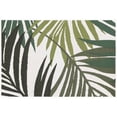thumbnail image 2 of Stunning Transitional 2' x 3' Cream and Green Polypropylene Outdoor Area Rug, 2 of 7