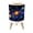 Color 1, variant on Small Trash Can with Lid Monochrome Tropical Jungle Banana Palm Trees Woodland 1.8 Gallon Dog Proof Trash Can Round Garbage Can Waste Bin Wastebasket for Bathroom Bedroom Living Room